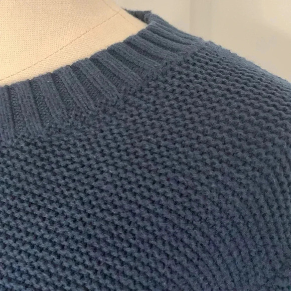 J Crew Mercantile Navy Sweater - Picture 2 of 9